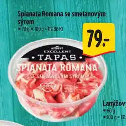 Albert Spianata Romana se smetanovým sýrem nabídka