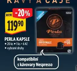 Albert Perla kapsle nabídka