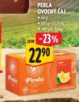 Albert Perla ovocný čaj nabídka