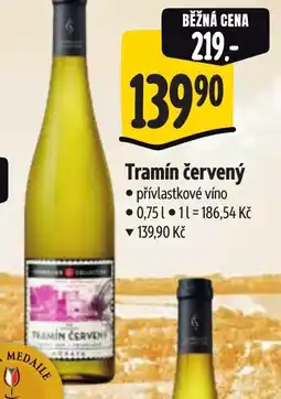 Albert Tramín červený nabídka