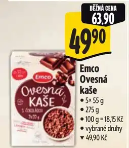 Albert Emco Ovesná kaše nabídka
