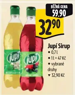 Albert Jupí Sirup nabídka