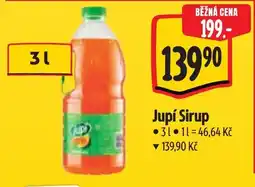 Albert Jupí Sirup nabídka