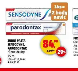 Penny Market Sensodyne zubní pasta nabídka