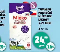Penny Market Trvanlivé mléko 3,5% bez laktózy nabídka