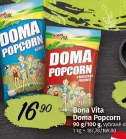 Coop Bona Vita Doma Popcorn nabídka