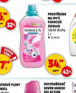 Penny Market Sidolux prostředek na mytí nádobí nabídka