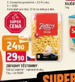 Terno Zátkovy těstoviny nabídka