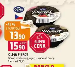 Terno Olma pierot smetanový jogurt nabídka
