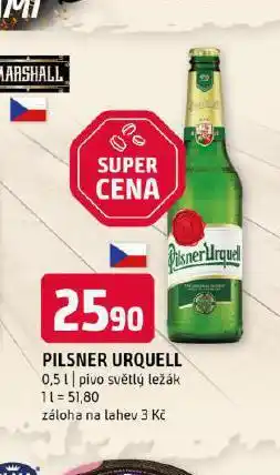 Terno Pivo pilsner urquell nabídka