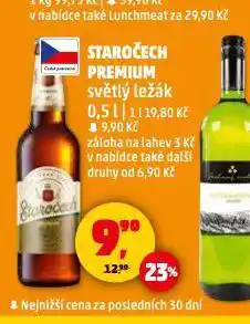 Penny Market Pivo staročech premium nabídka