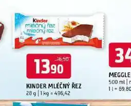 Terno Kinder mléčný řez nabídka
