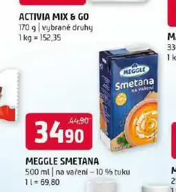 Terno Meggle smetana na vaření nabídka