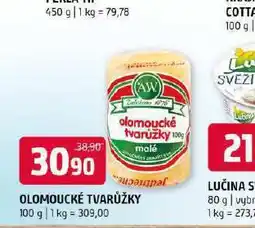 Terno Olomoucké tvarůžky nabídka