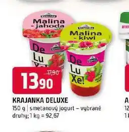 Terno Krajanka deluxe smetanový jogurt nabídka