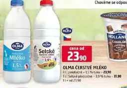 Terno Olma čerstvé mléko 3,9% nabídka