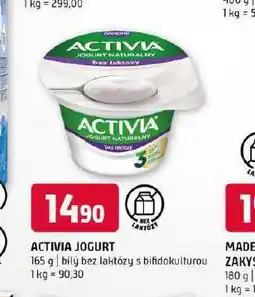 Terno Activia jogurt nabídka