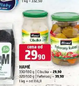 Terno Hamé feferonky nabídka