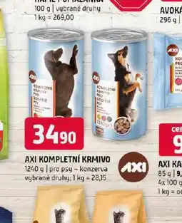 Terno Axi kompletní krmivo pro psy nabídka