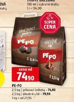 Terno Pe-po dřevěné uhlí nabídka