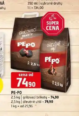 Terno Pepo grilovací brikety nabídka