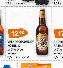 Terno Pivo velkopopovický kozel 10 nabídka