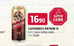 Terno Pivo gambrinus patron 12 nabídka