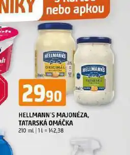 Terno Hellmann´s tatarská omáčka, majonéza nabídka
