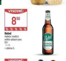 Globus Pivo rebel haškův tradiční nabídka