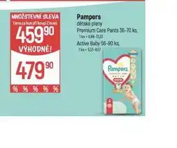 Globus Pampers dětské plenky nabídka