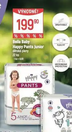 Globus Bella baby happy pants junior dětské pleny nabídka