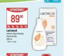 Globus Lactacyd intimní mycí emulze nabídka