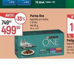 Globus Purina one kapsičky pro kočky nabídka