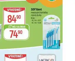 Globus Softdent mezizubní kartáčky nabídka