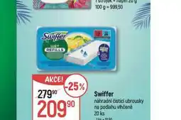 Globus Swiffer náhradní čistící ubrousky nabídka