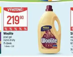 Globus Woolite prací gel nabídka