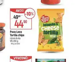 Globus Poco laco tortilla chips nabídka