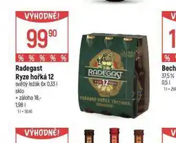 Globus Pivo radegast ryze hořká 12 nabídka