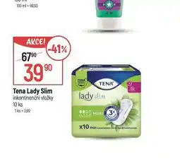 Globus Tena lady slim inkontinenční vložky nabídka