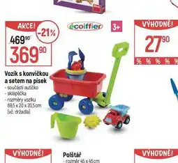 Globus Vozík s konvičkou a setem na písek nabídka