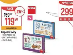 Globus Kapesní kvízy nabídka