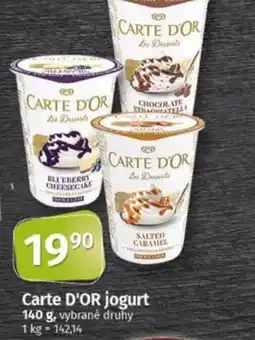Coop Carte D'OR jogurt nabídka