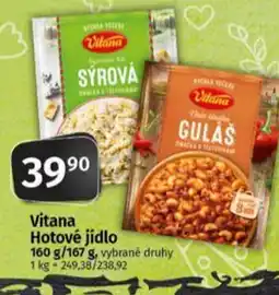 Coop Vitana Hotové jídlo nabídka