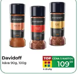 Tamda Foods DAVIDOFF káva nabídka