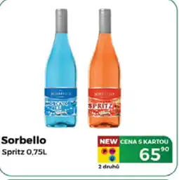 Tamda Foods SORBELLO Spritz nabídka