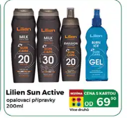 Tamda Foods Lilien Sun Active opalovací přípravky nabídka