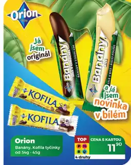 Tamda Foods Orion Banány, Kofila tyčinky nabídka