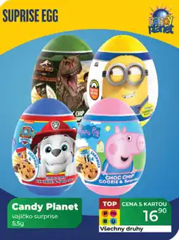 Tamda Foods Candy Planet vajíčko surprise nabídka