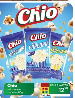 Tamda Foods CHIO microwave popcorn nabídka