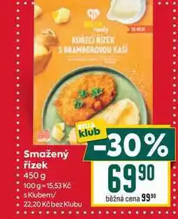 Billa Smažený řízek 450 g nabídka